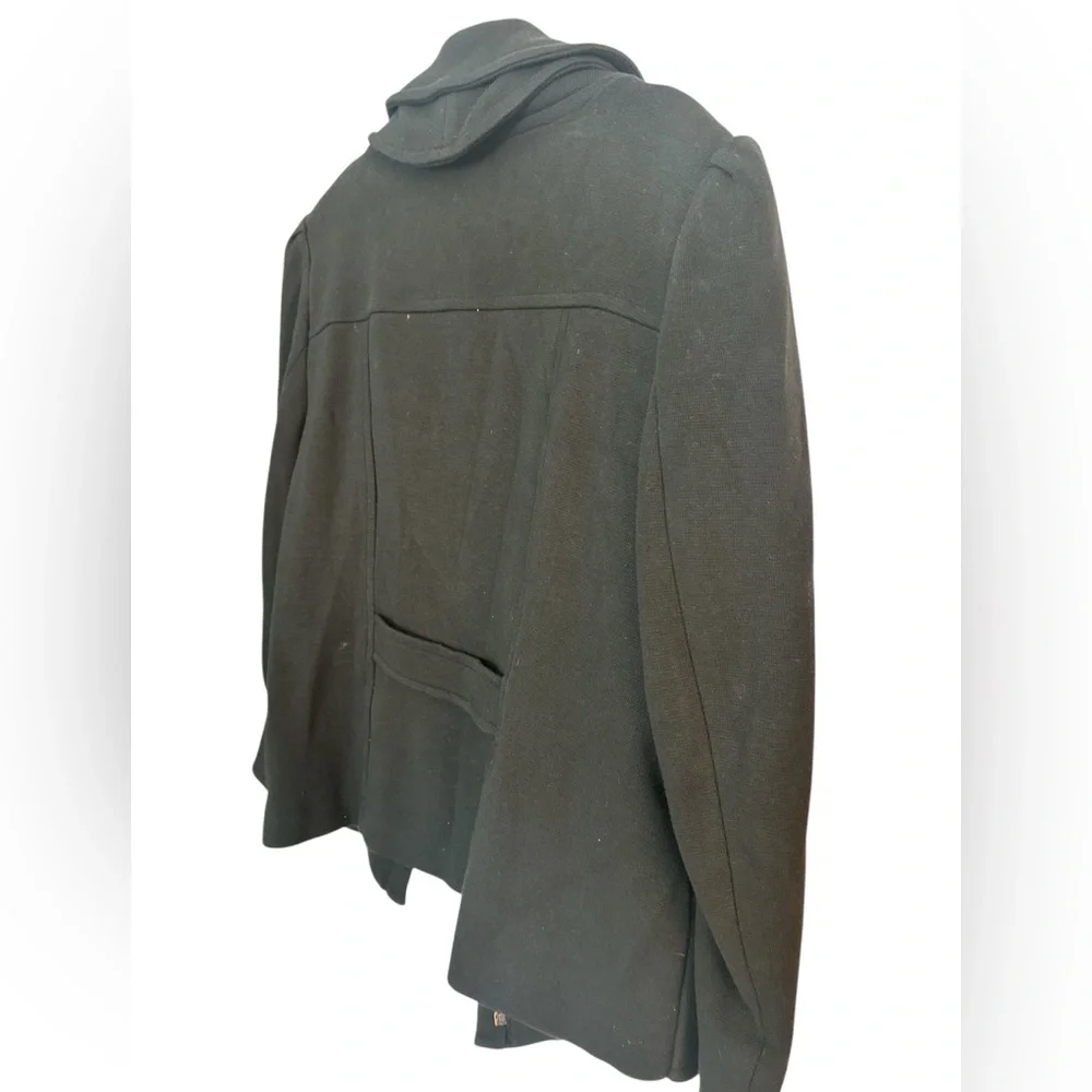 INC International Concepts Black Coat Jacket - Picture 5 of 5